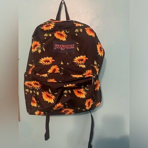 sunflower jansport backpack (brand new)